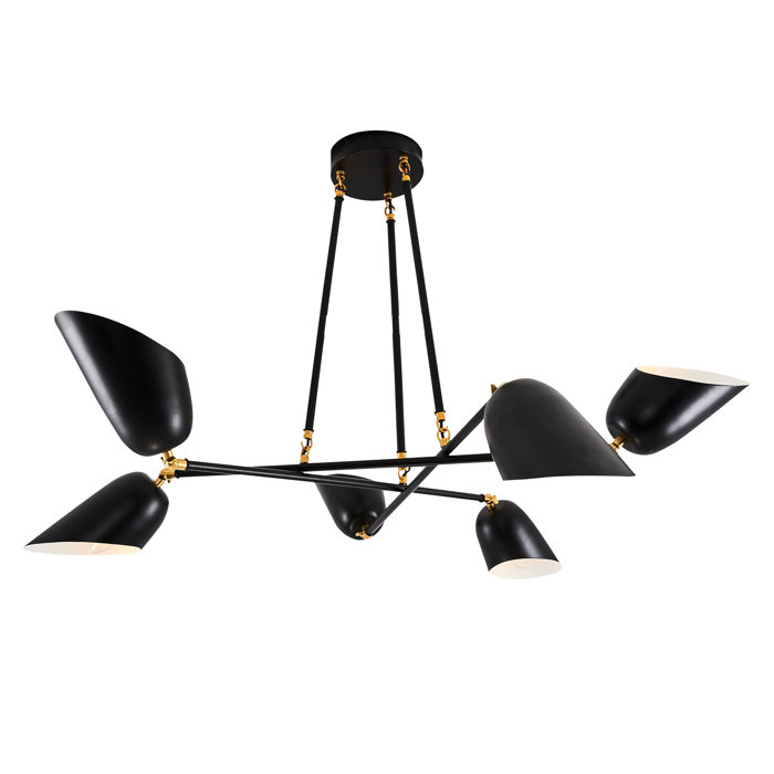 ScanMod Design Außergewöhnliche Pendelleuchte 6-flammig Mckay | Wayfair.de